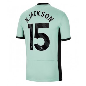 Chelsea Nicolas Jackson #15 Tredje trøje 2023-24 Kort ærmer